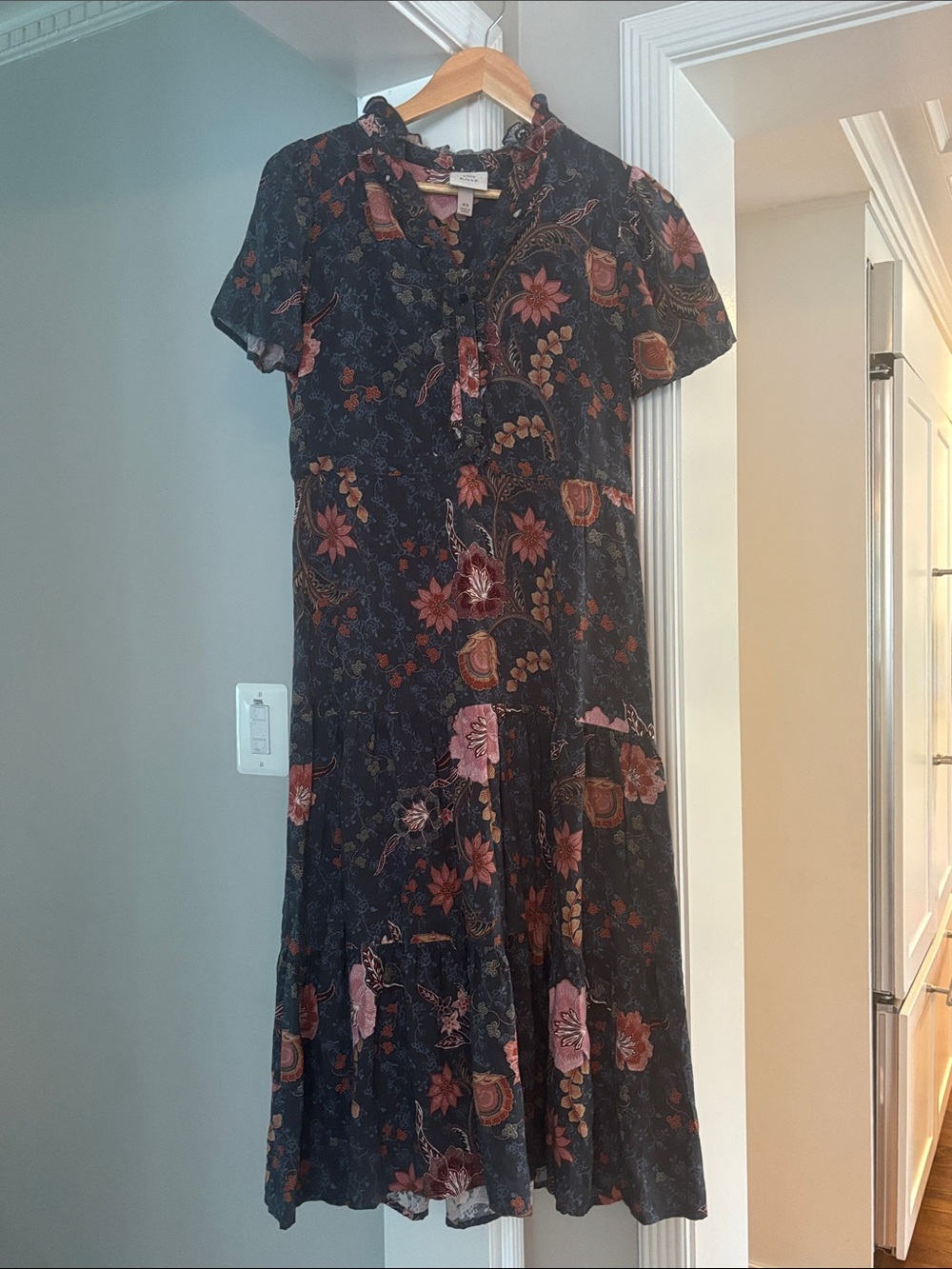 Knox Rose Black Floral Dress XS